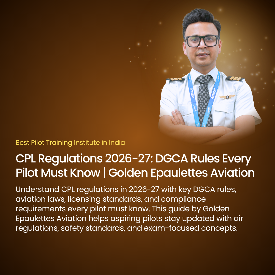 CPL Regulations 2026-27: DGCA Rules Every Pilot Must Know | Golden Epaulettes Aviation